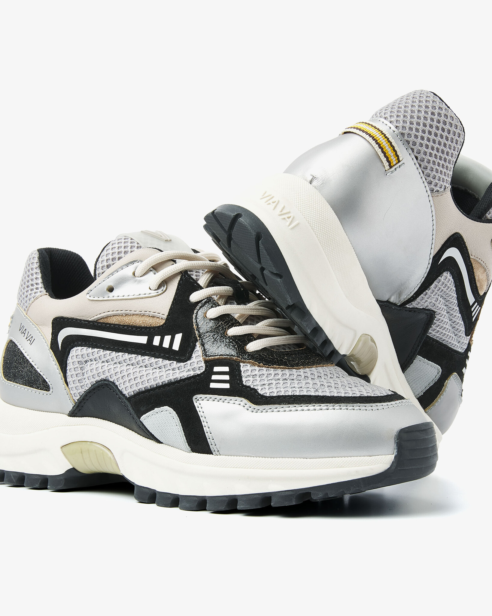 Via Vai VIA VAI Sneakers Danae Noah 62222-04-224 Zilver