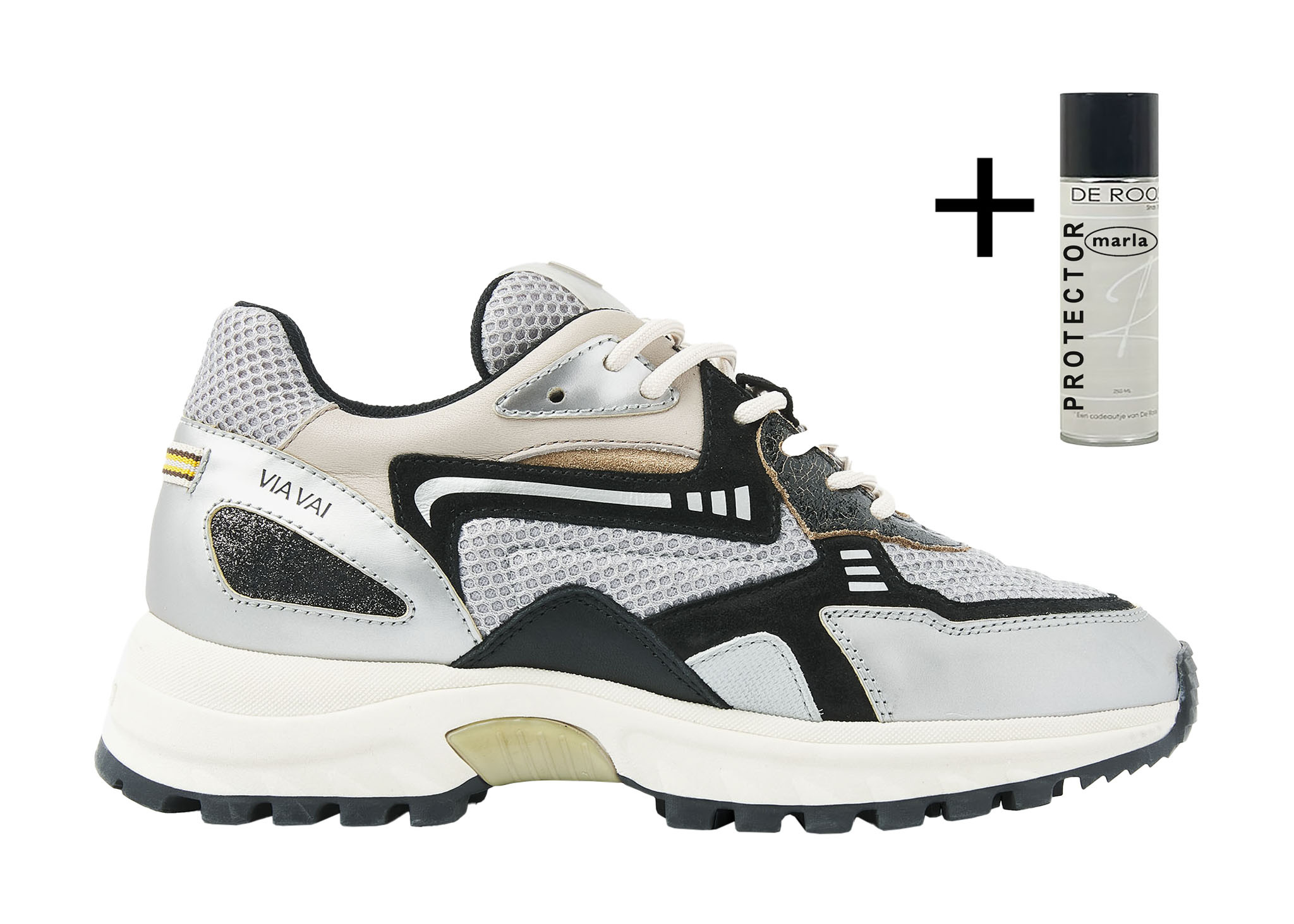 Via Vai VIA VAI Sneakers Danae Noah 62222-04-224 Zilver