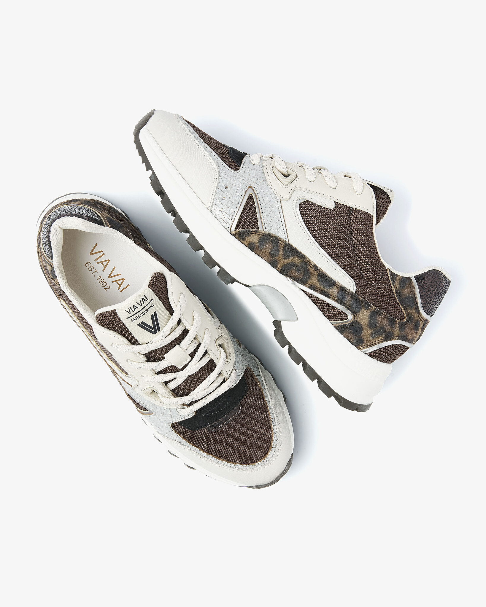 Via Vai VIA VAI Sneakers Danae Vicky 62297-02-252 Beige