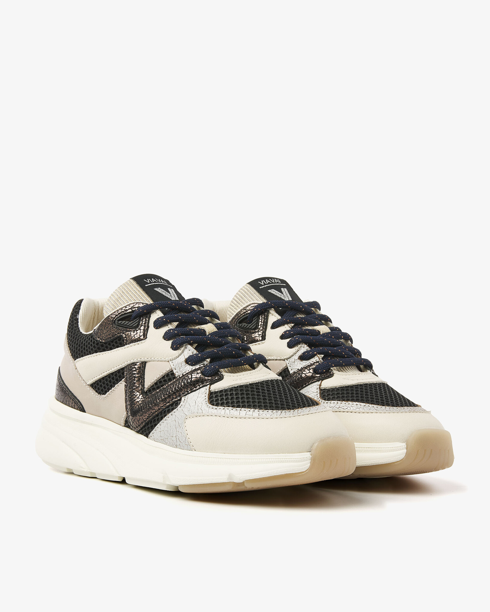 Via Vai VIA VAI Sneakers Vic Kyro 62184-05-900 Zwart Multi