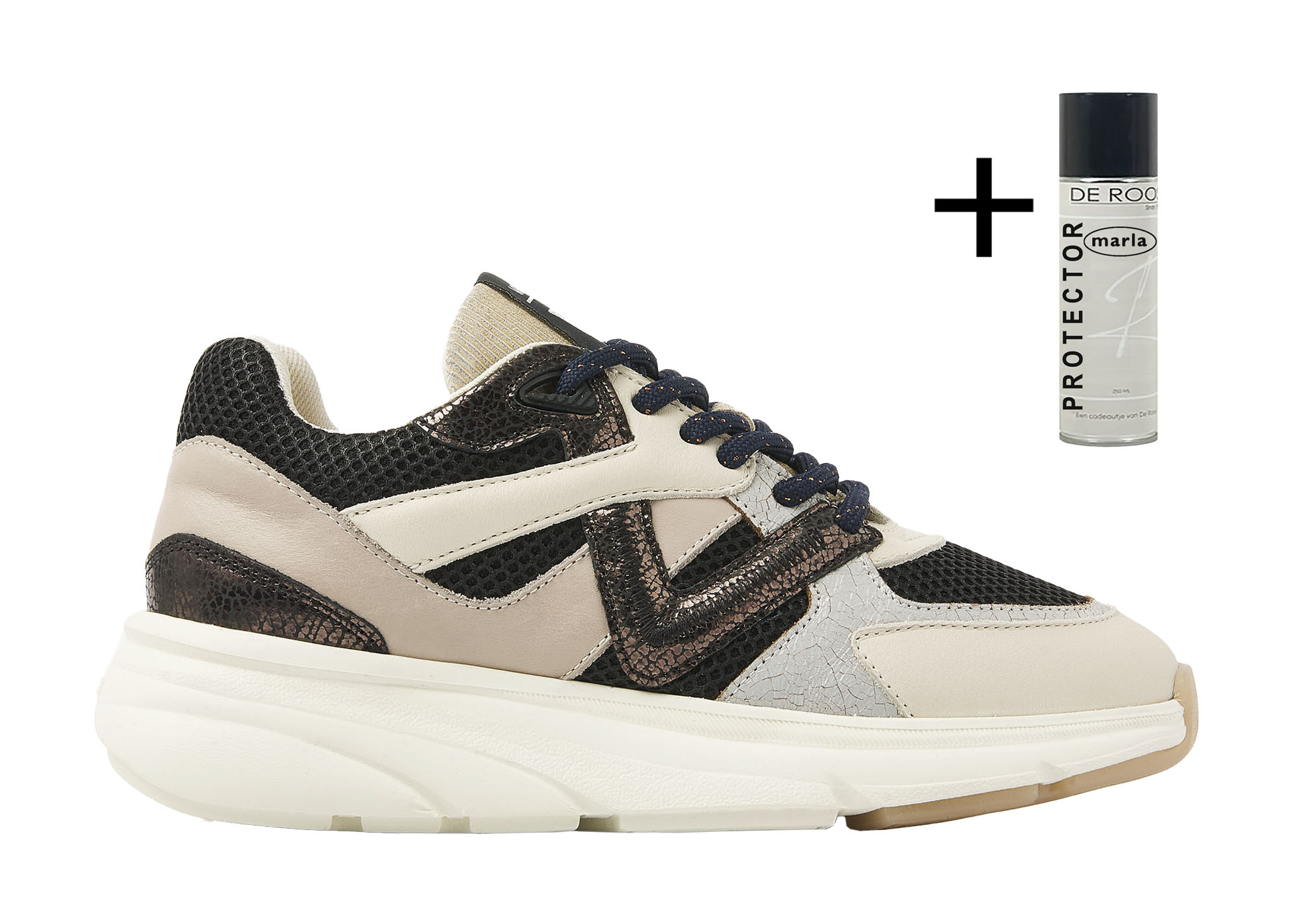 Via Vai VIA VAI Sneakers Vic Kyro 62184-05-900 Zwart Multi