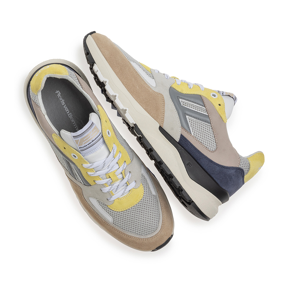 Floris van Bommel Floris van Bommel Sneaker De Treener 01.00 Geel