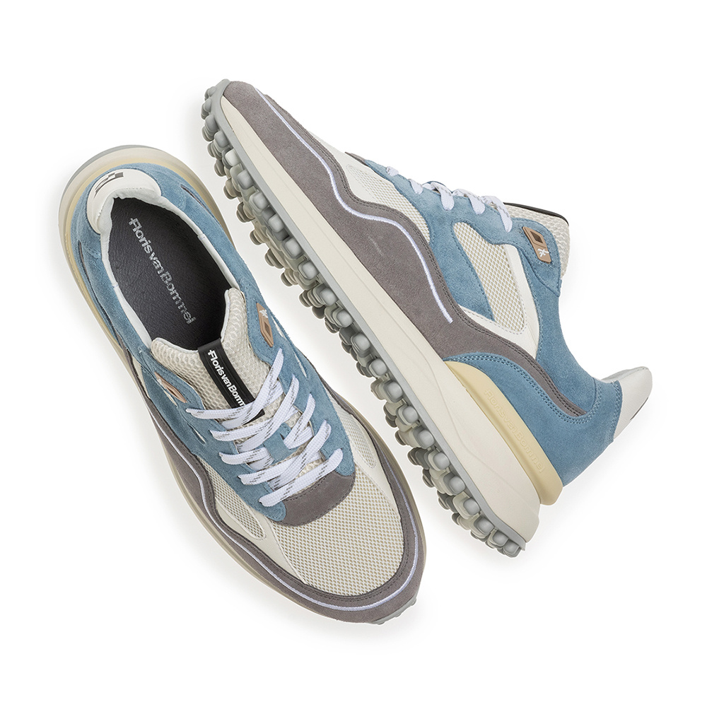 Floris van Bommel Floris van Bommel Sneaker Noppi 18.36 Licht Blauw