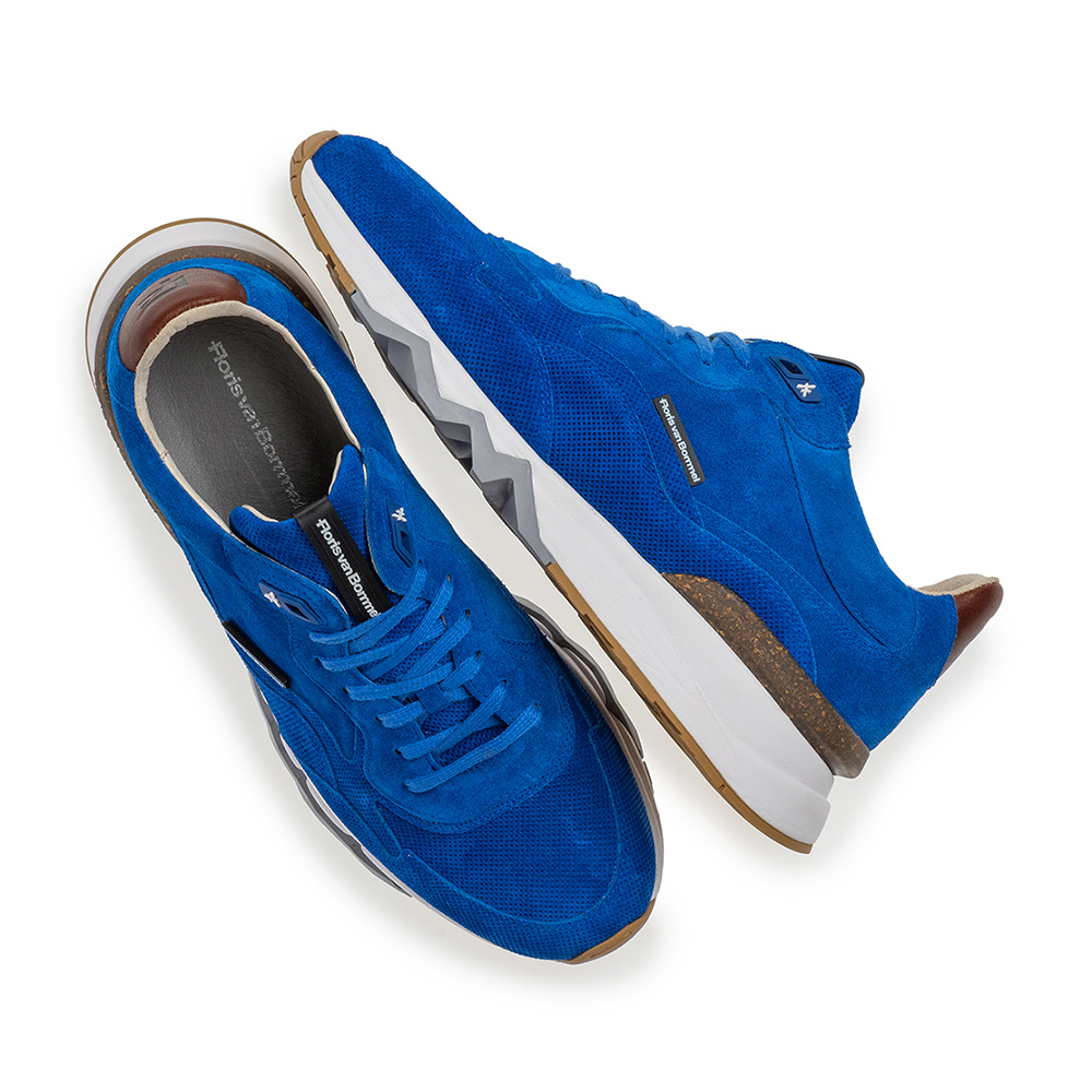 Floris van Bommel Floris van Bommel Sneaker De Zager 02.61 Blauw