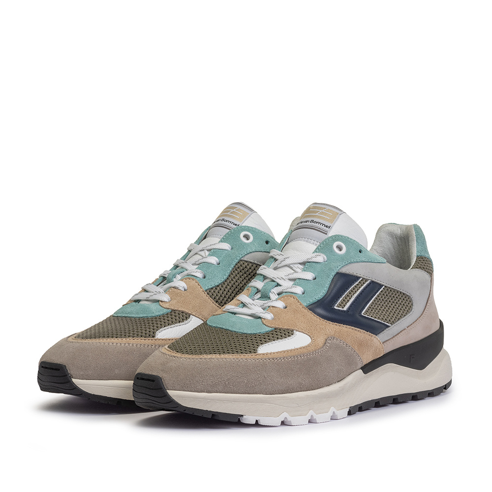 Floris van Bommel Floris van Bommel Sneaker De Treener 01.01 Licht Blauw