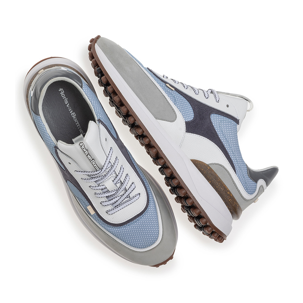 Floris van Bommel Floris van Bommel Sneaker Noppi 37.01 Licht Blauw
