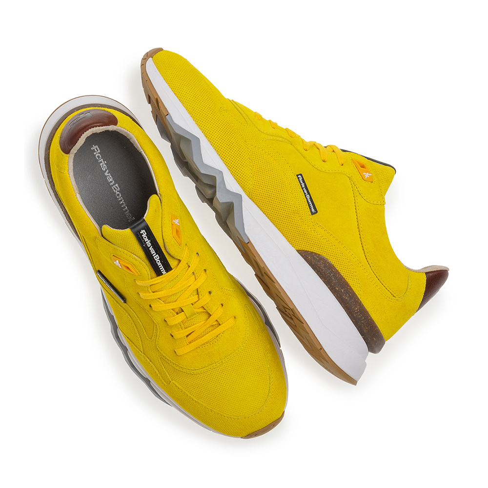Floris van Bommel Floris van Bommel Sneaker De Zager 02.60 Geel