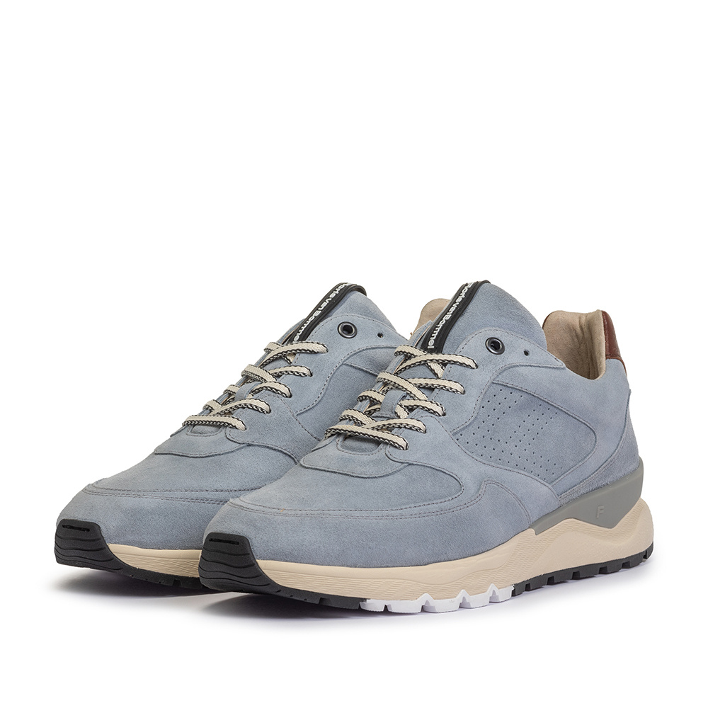 Floris van Bommel Floris van Bommel Sneaker Treener 02.02 Licht Blauw