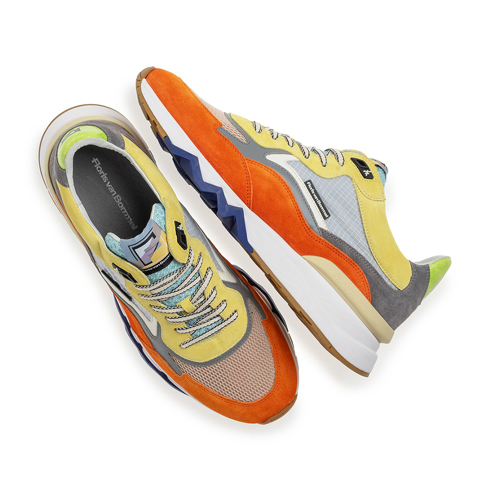 Floris van Bommel Floris van Bommel Sneaker  De Zager 05.15 Oranje