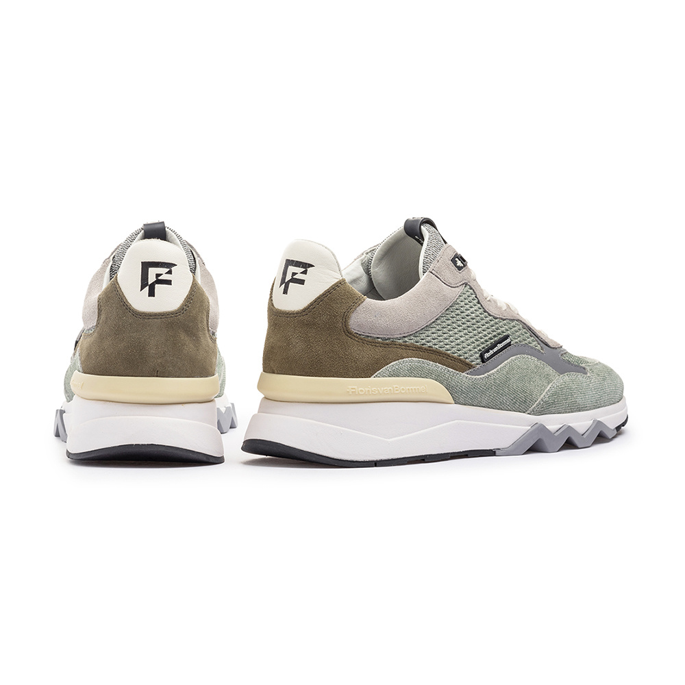 Floris van Bommel Floris van Bommel Sneaker De Zager 02.55 Licht Groen