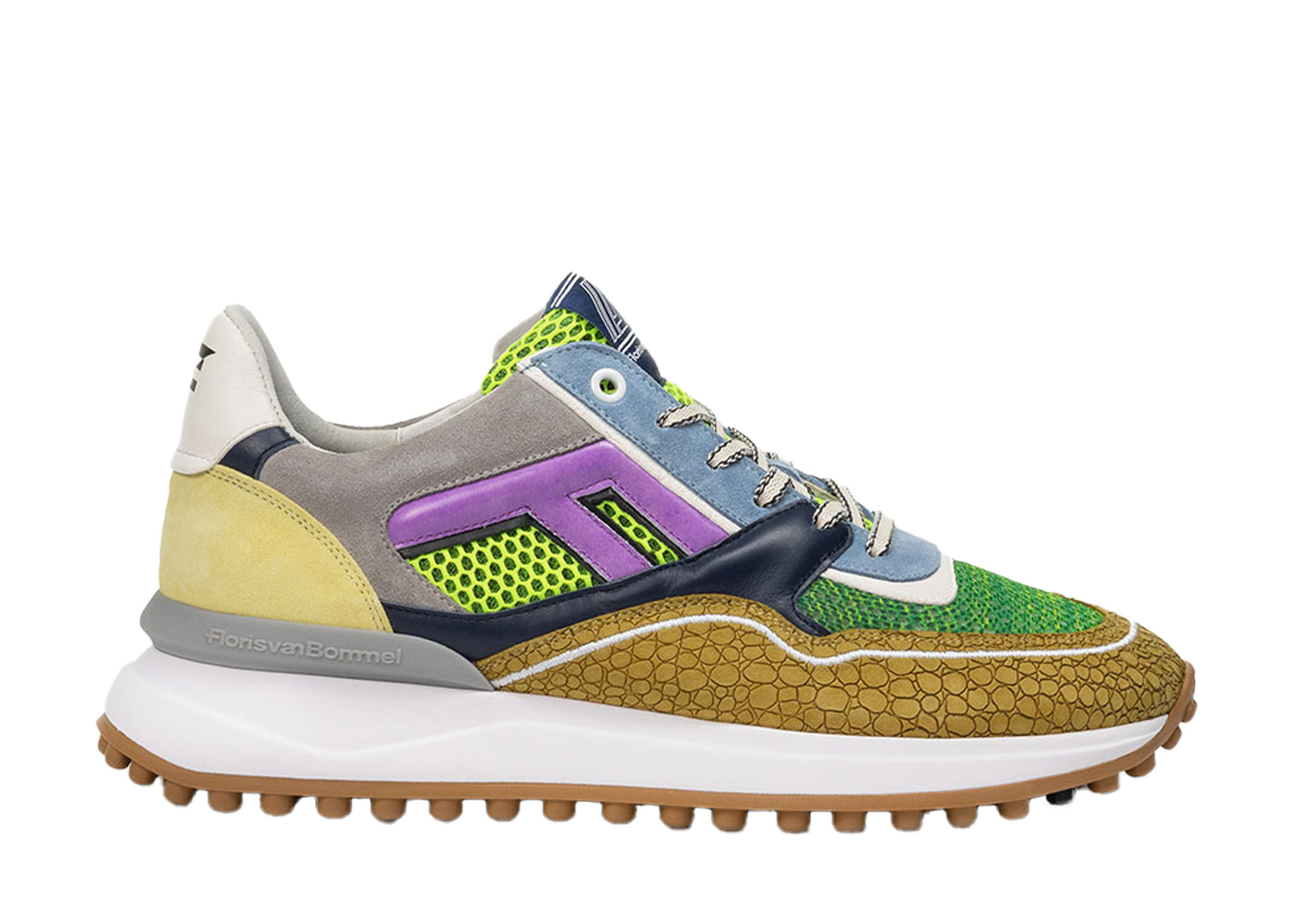 Floris van Bommel Floris van Bommel Sneaker Noppi 29.34 Multi Groen