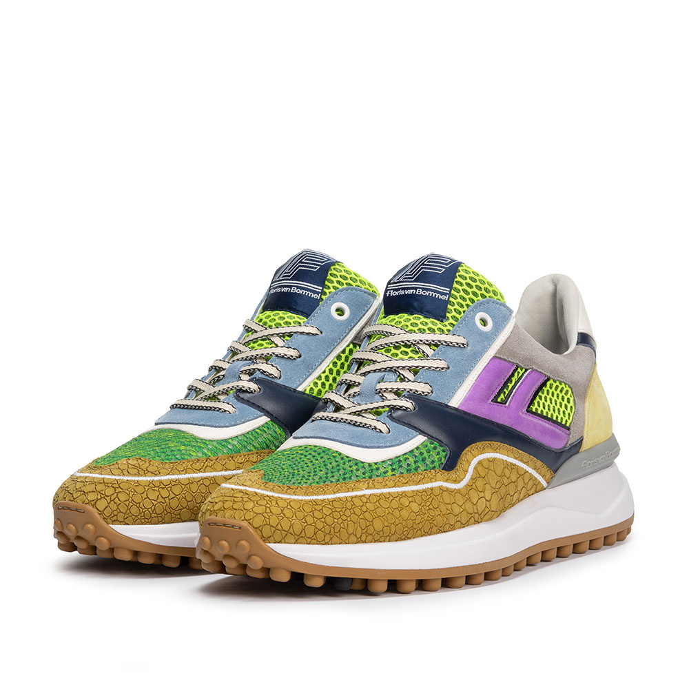 Floris van Bommel Floris van Bommel Sneaker Noppi 29.34 Multi Groen
