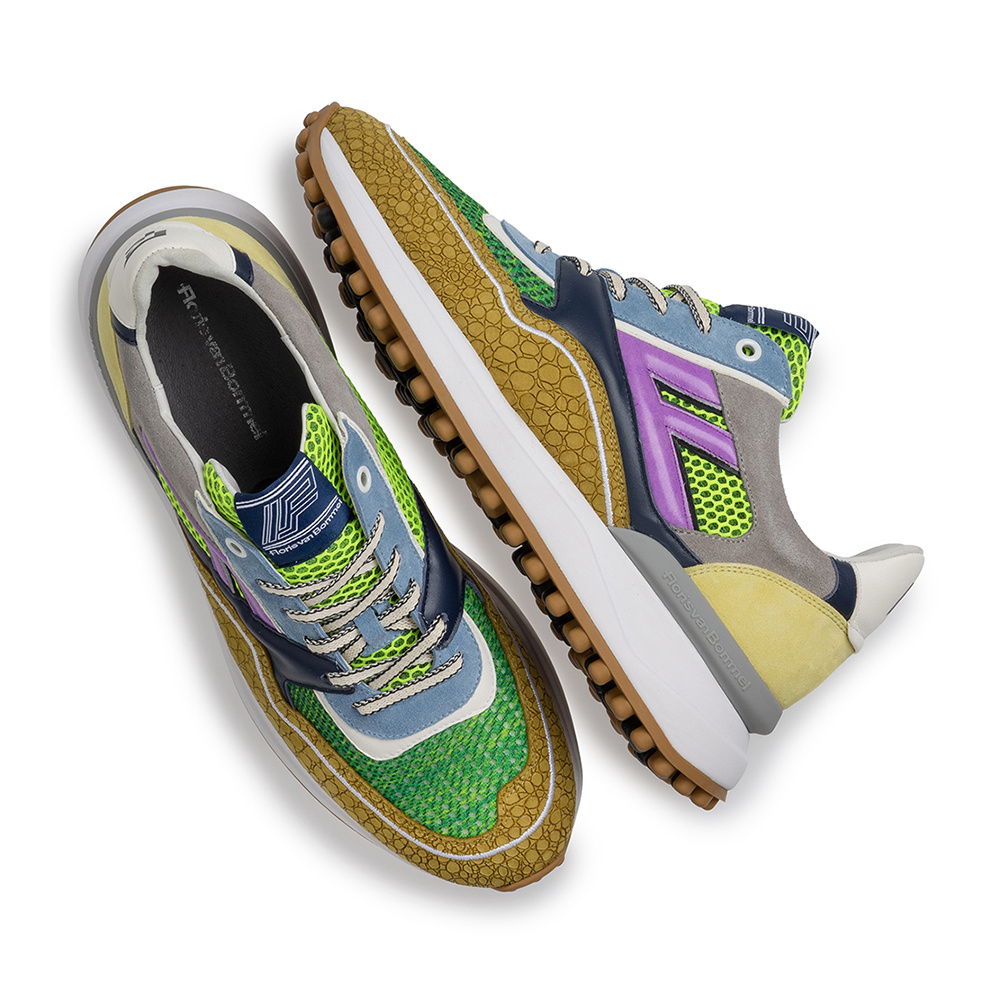 Floris van Bommel Floris van Bommel Sneaker Noppi 29.34 Multi Groen