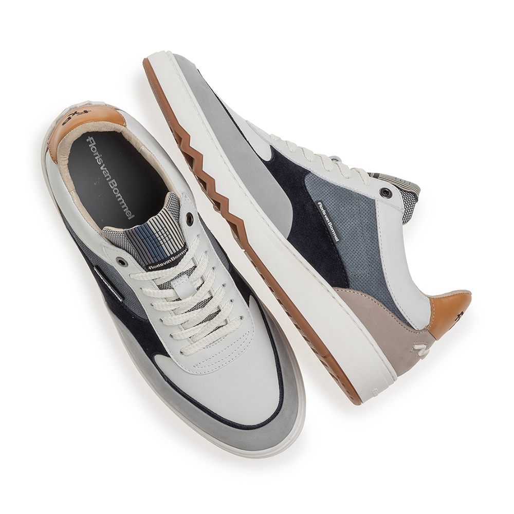 Floris van Bommel Floris van Bommel Sneaker De Kupster 05.13 Licht Blauw