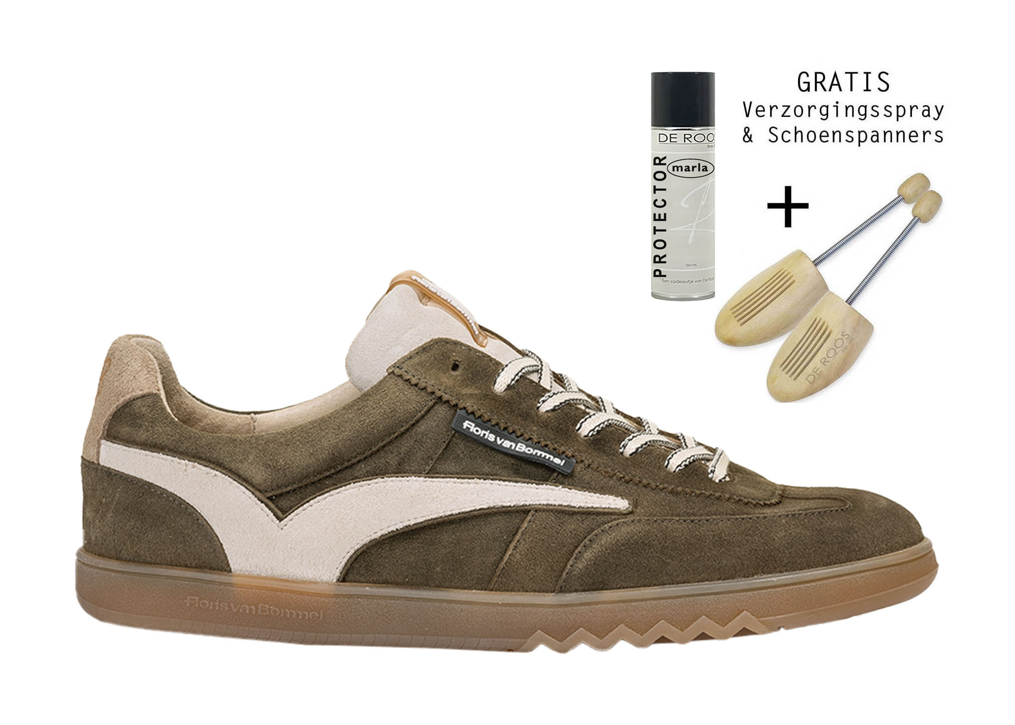 Floris van Bommel Floris van Bommel Sneaker De Zaler 01.14 Groen