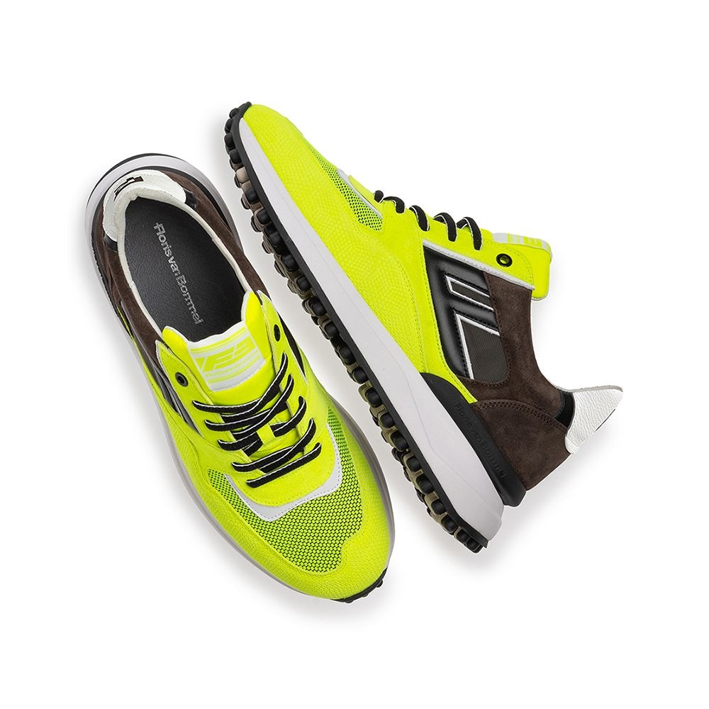 Floris van Bommel Floris van Bommel Sneaker Noppi 29.01 Geel