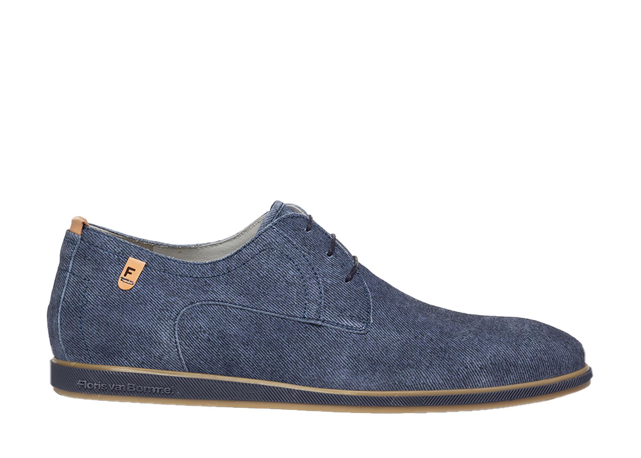 Floris van Bommel Floris Van Bommel Veterschoen Presli 02.46 Blauw