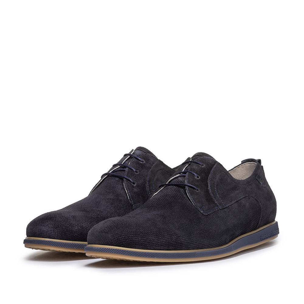 Floris van Bommel Floris Van Bommel Veterschoen Presli 02.39 Donker Blauw