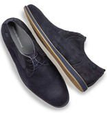 Floris van Bommel Floris Van Bommel Veterschoen Presli 02.39 Donker Blauw
