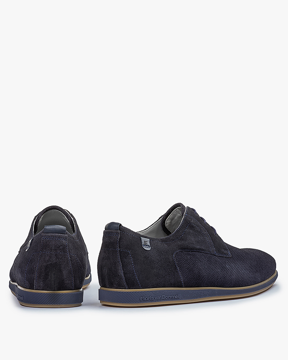 Floris van Bommel Floris Van Bommel Veterschoen Presli 02.39 Donker Blauw