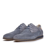 Floris van Bommel Floris Van Bommel Veterschoen Presli 02.38 Licht Blauw
