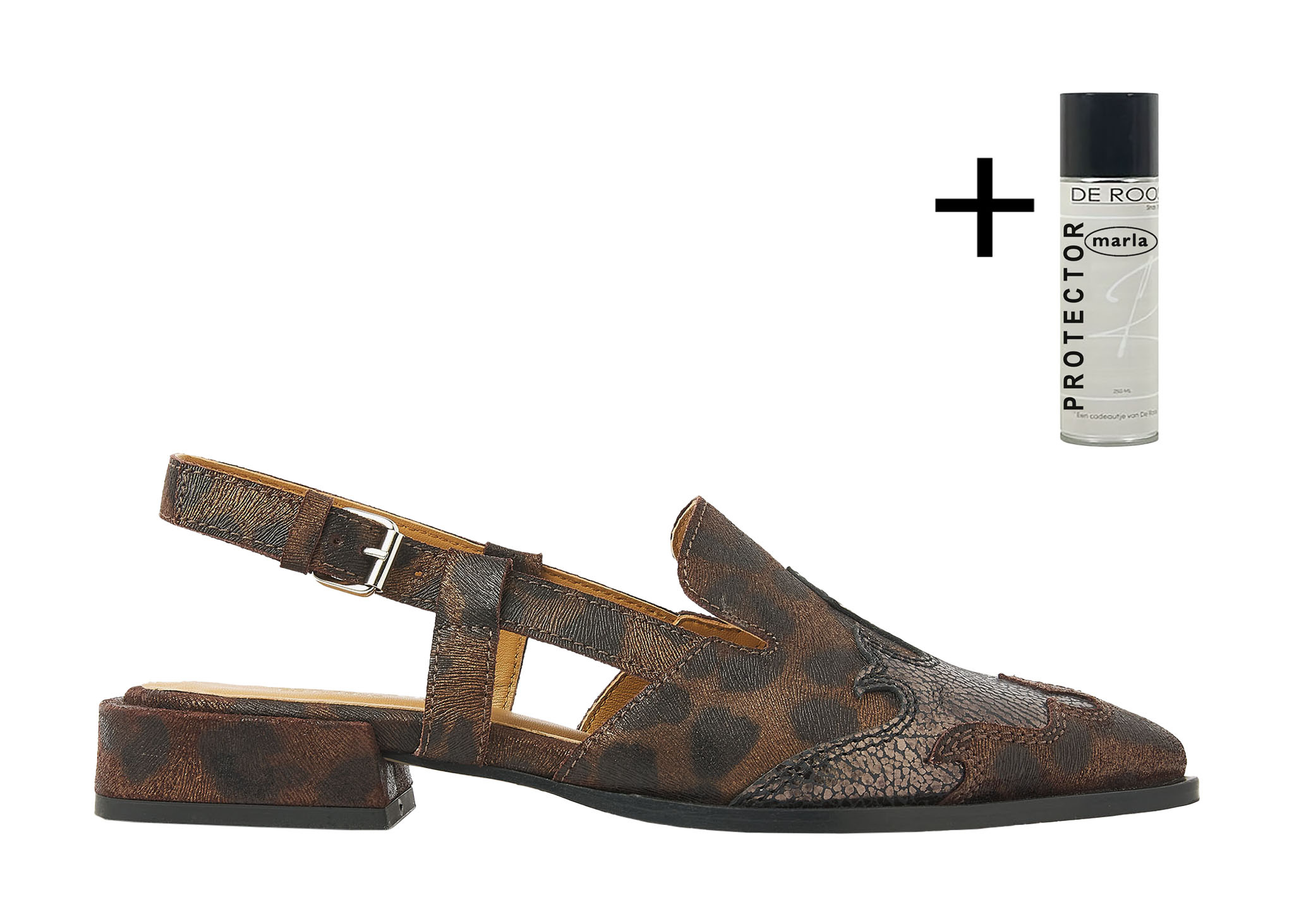 Via Vai VIA VAI Slingbacks Jazz Vaienna 62233-03-1301 Luipaard