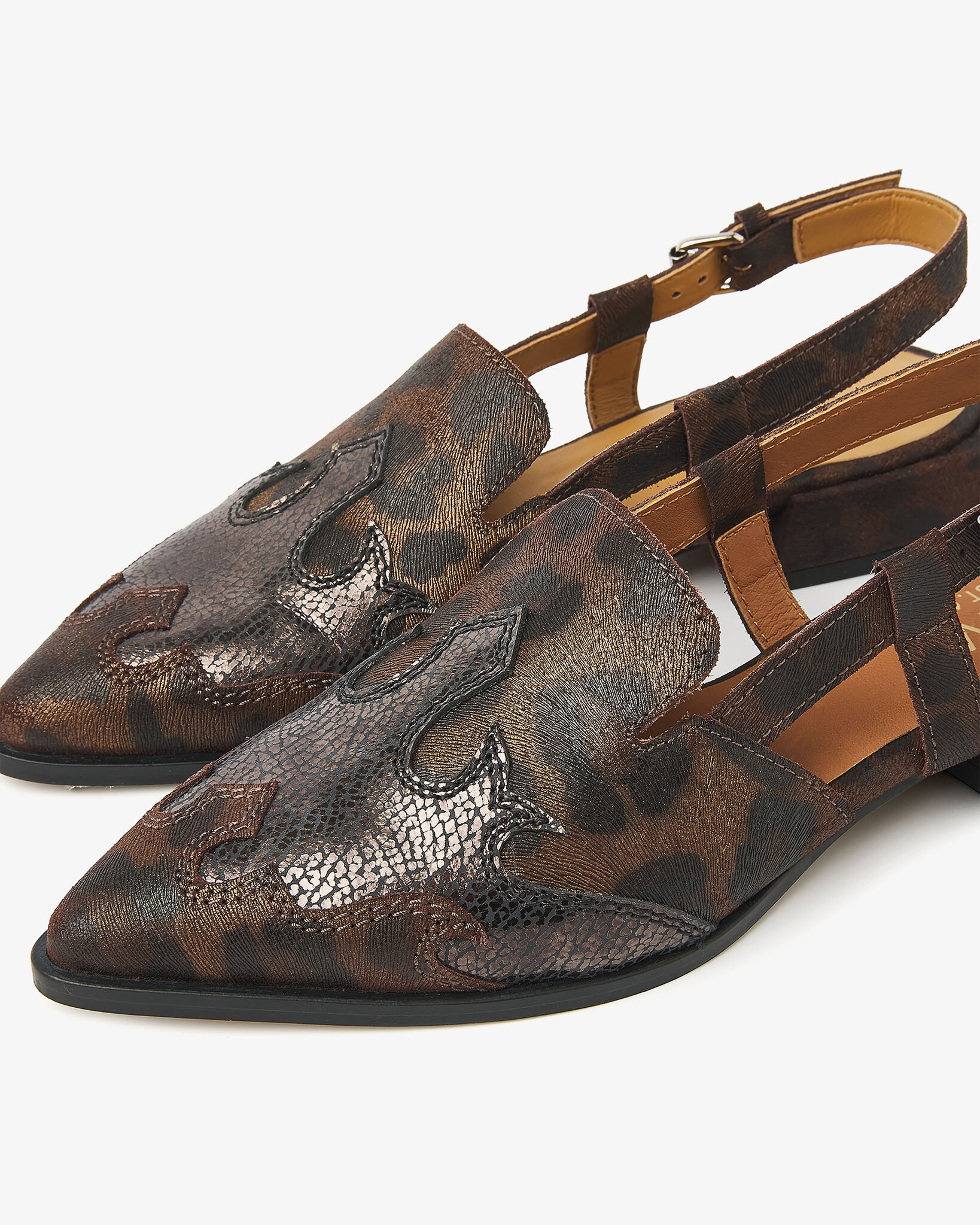 Via Vai VIA VAI Slingbacks Jazz Vaienna 62233-03-1301 Luipaard
