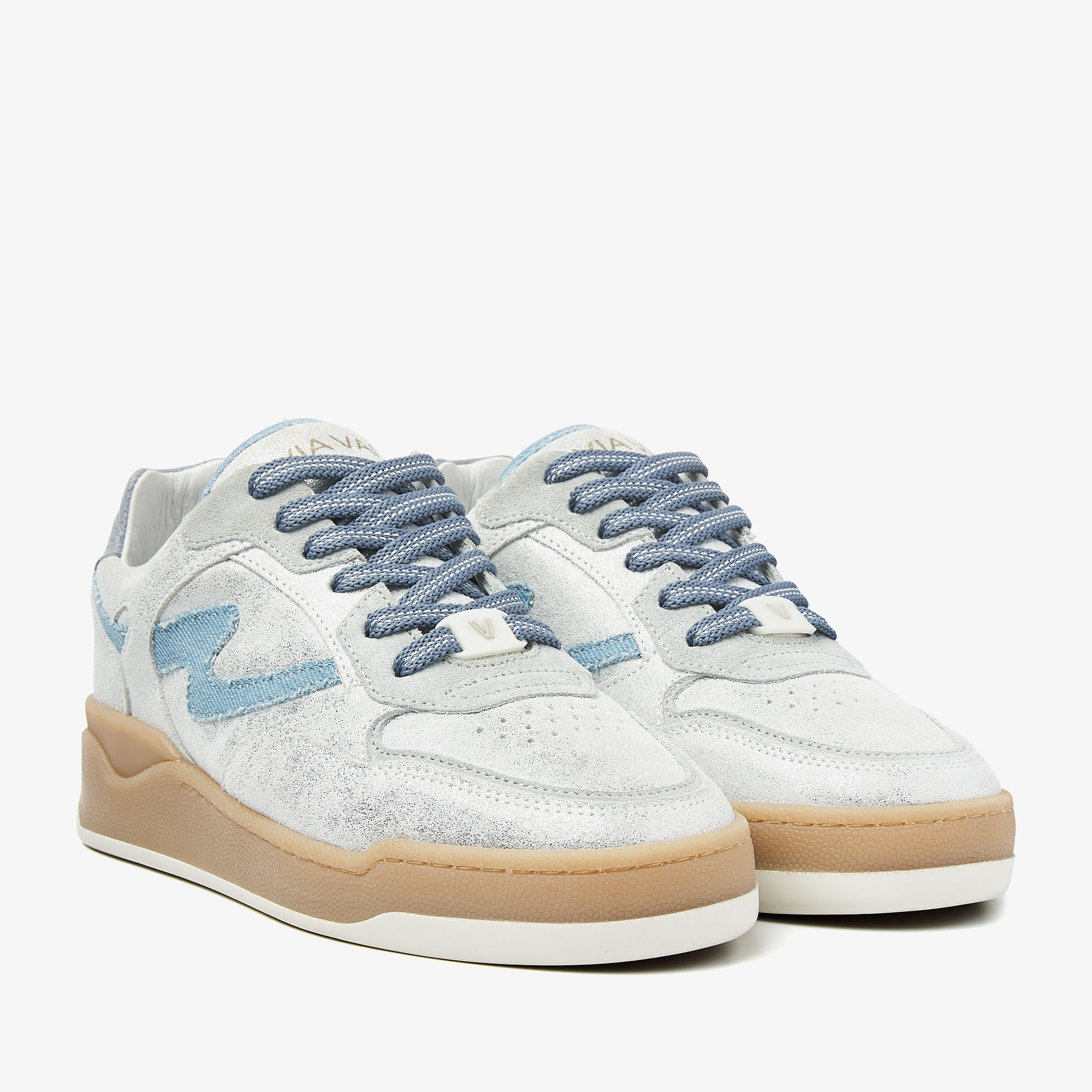 Via Vai VIA VAI Sneakers Sam Levi 62026-12-224 Zilver