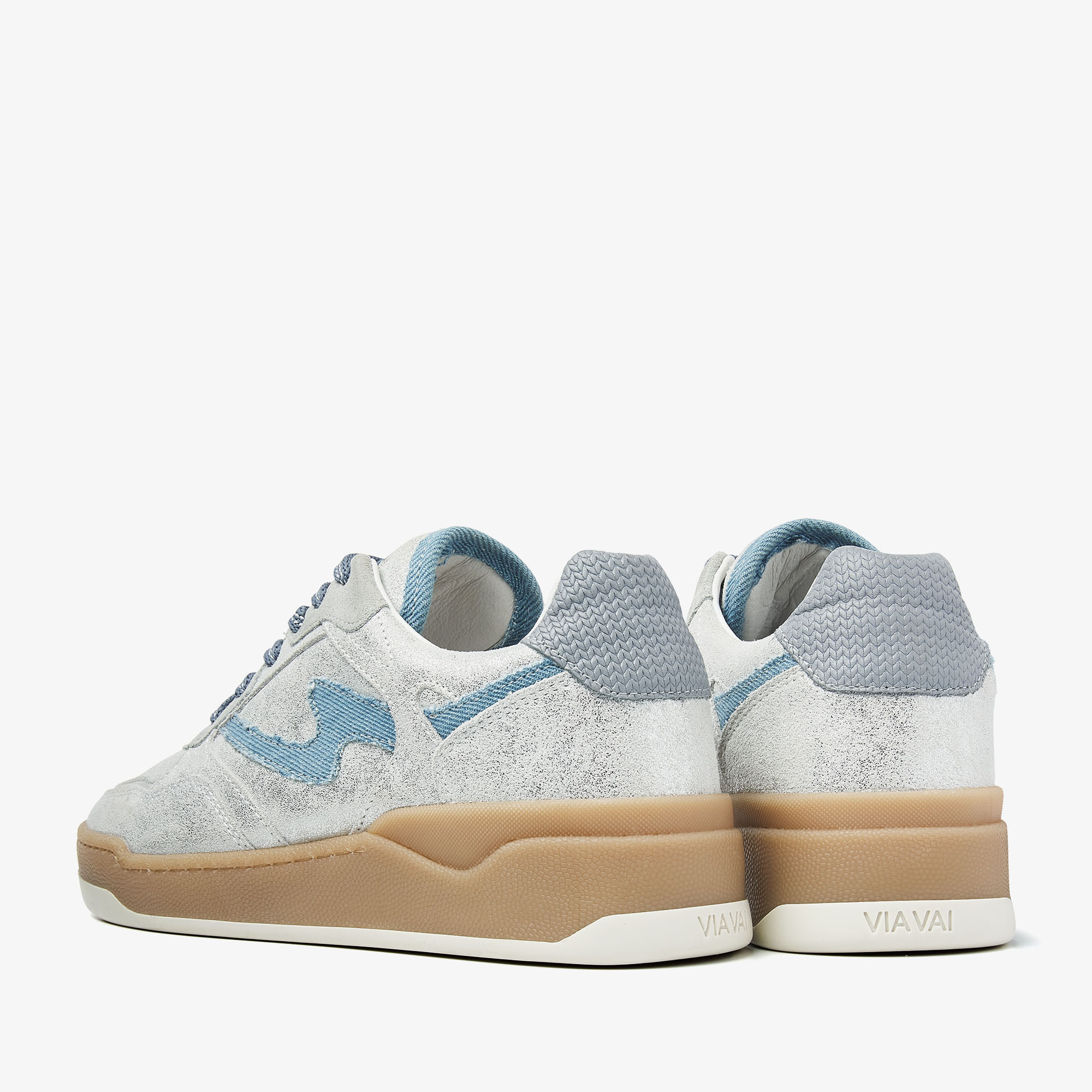 Via Vai VIA VAI Sneakers Sam Levi 62026-12-224 Zilver