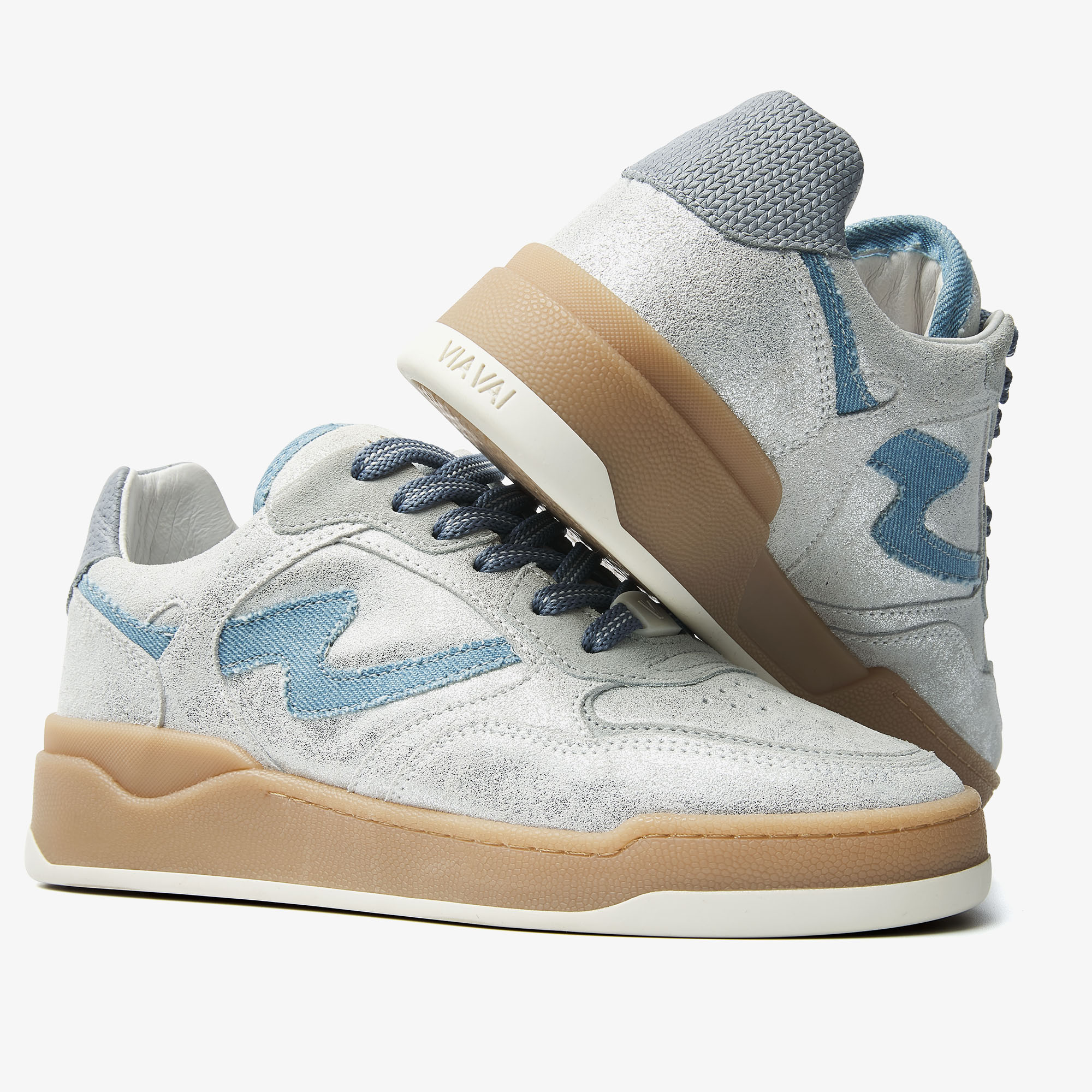 Via Vai VIA VAI Sneakers Sam Levi 62026-12-224 Zilver