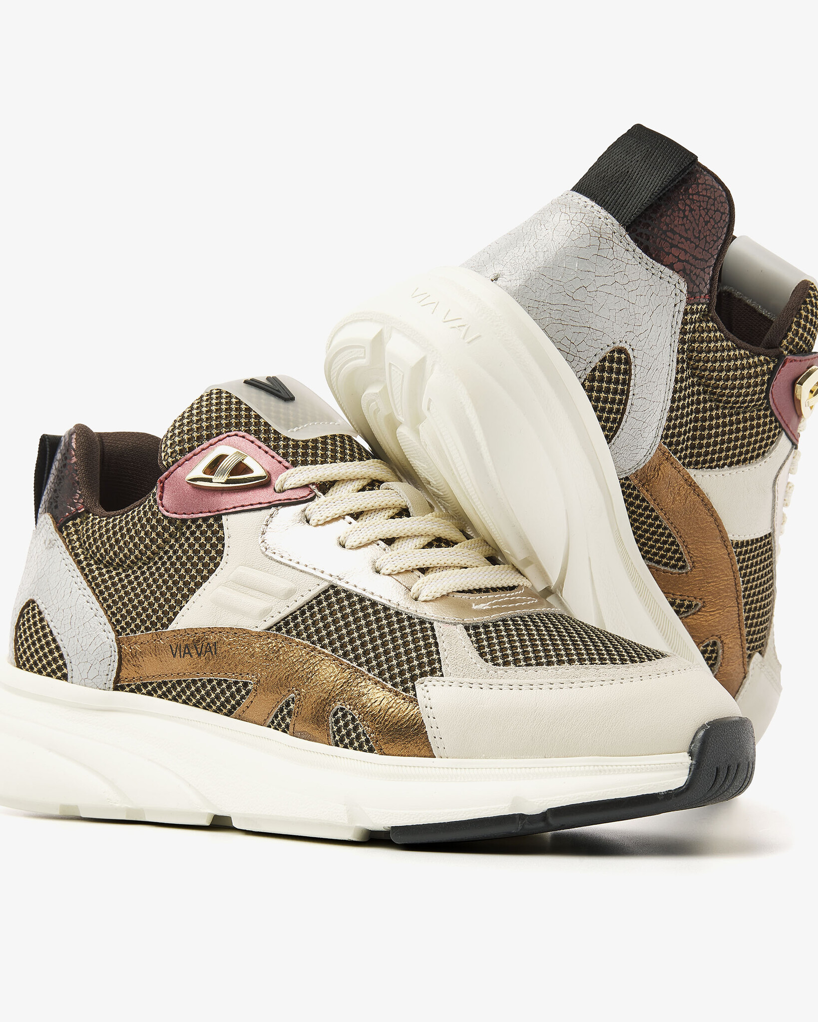 Via Vai VIA VAI Sneakers Vic Harmony 62341-01-200 Beige