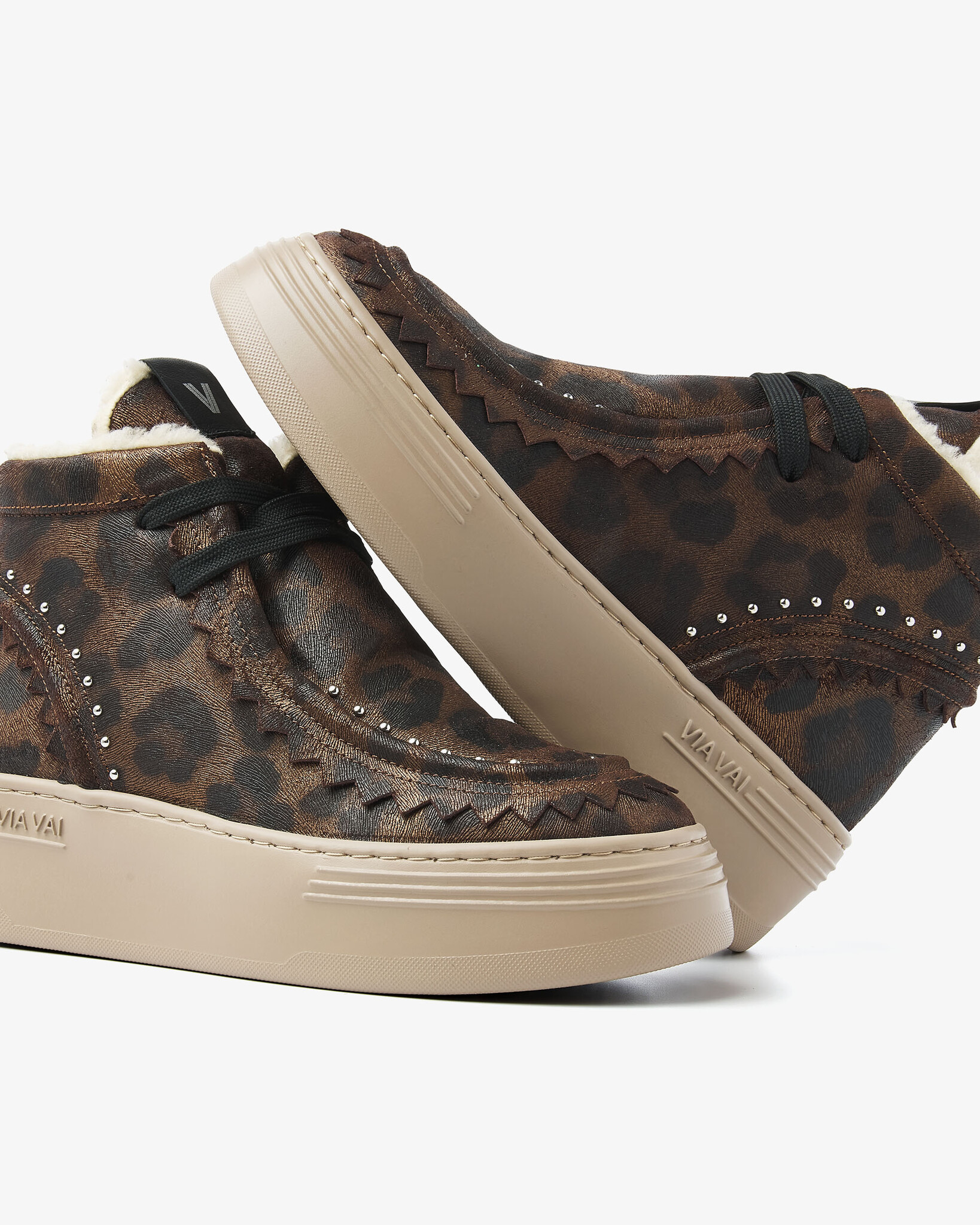 Via Vai VIA VAI Veterboots Isa Callum 62337-01-1301  Luipaard