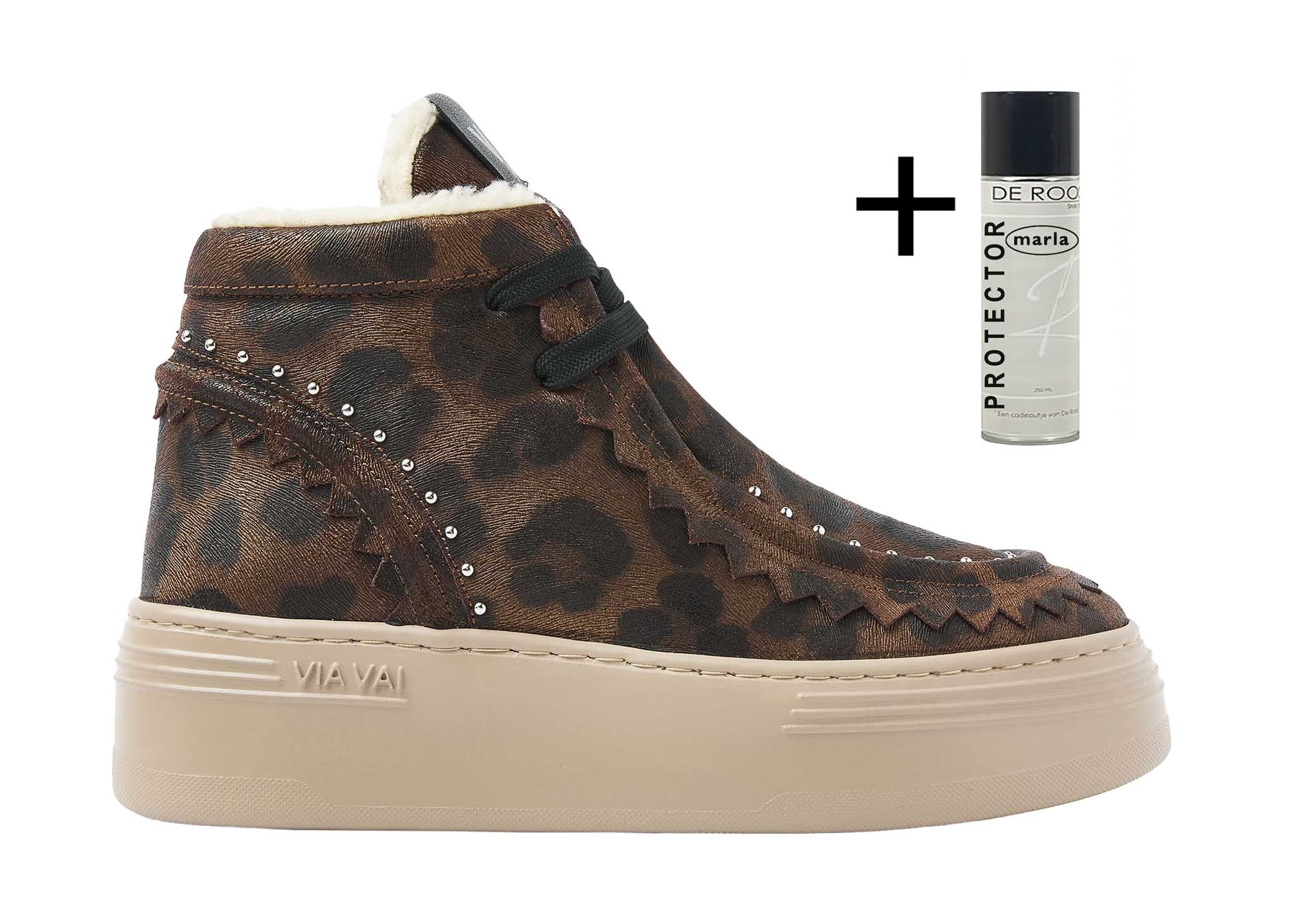 Via Vai VIA VAI Veterboots Isa Callum 62337-01-1301  Luipaard