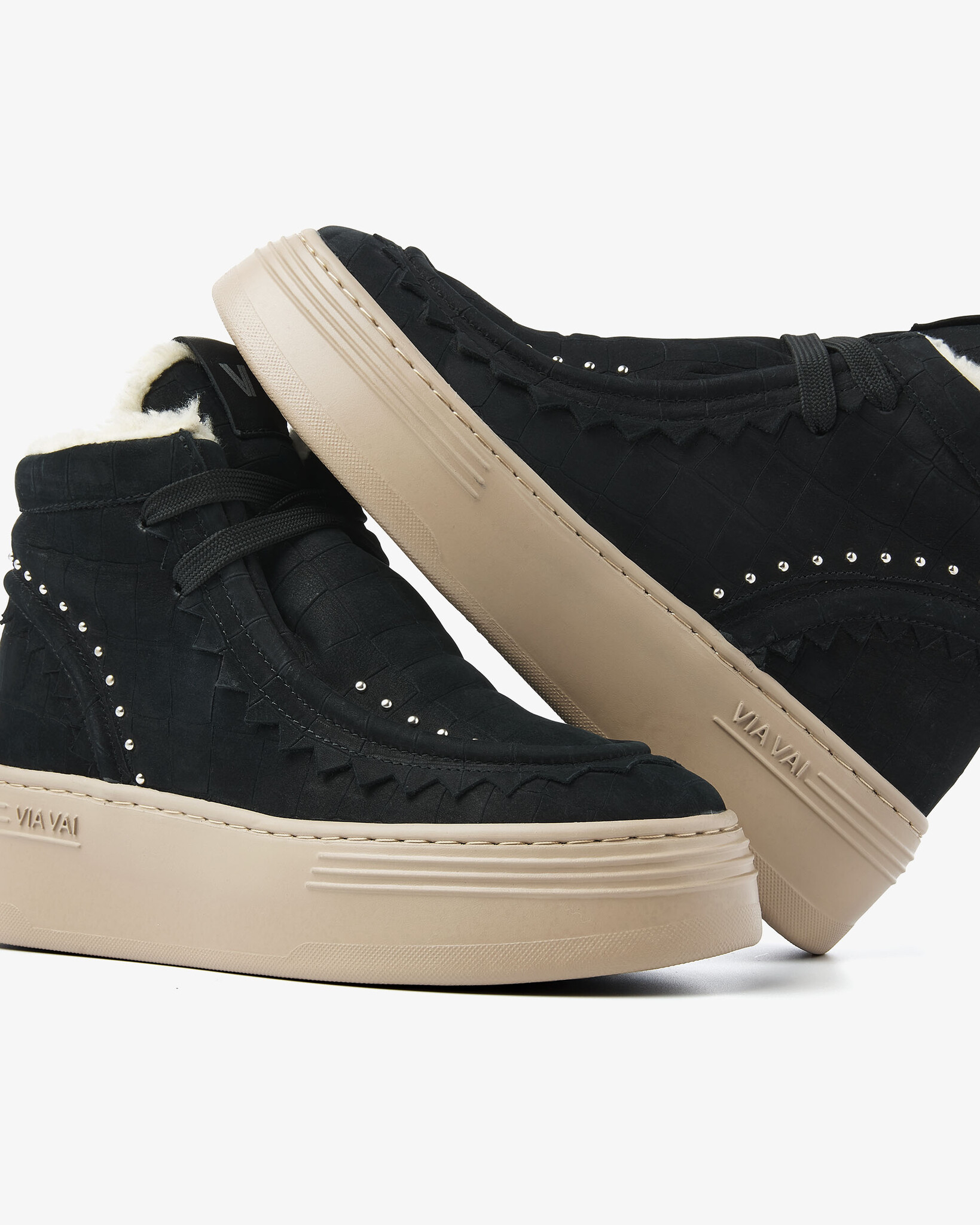 Via Vai VIA VAI Veterboots Isa Callum 62337-02-900 Zwart