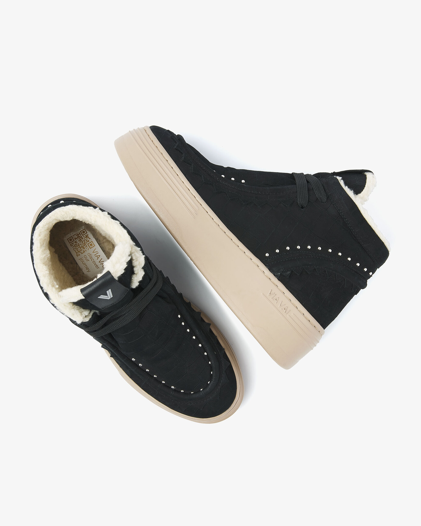 Via Vai VIA VAI Veterboots Isa Callum 62337-02-900 Zwart