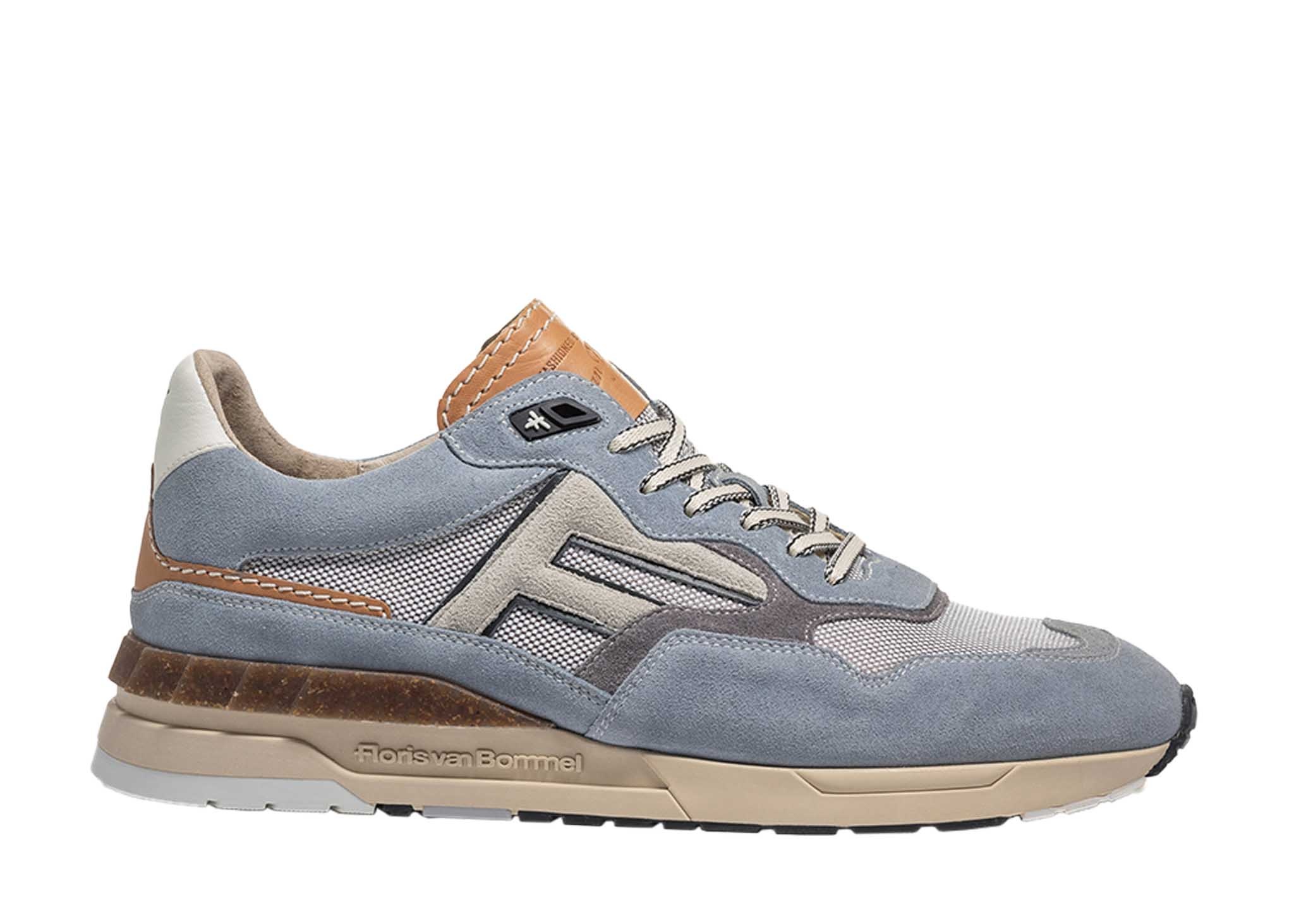 Floris van Bommel Floris Van Bommel Sneaker De Runner 07.07 Blauw