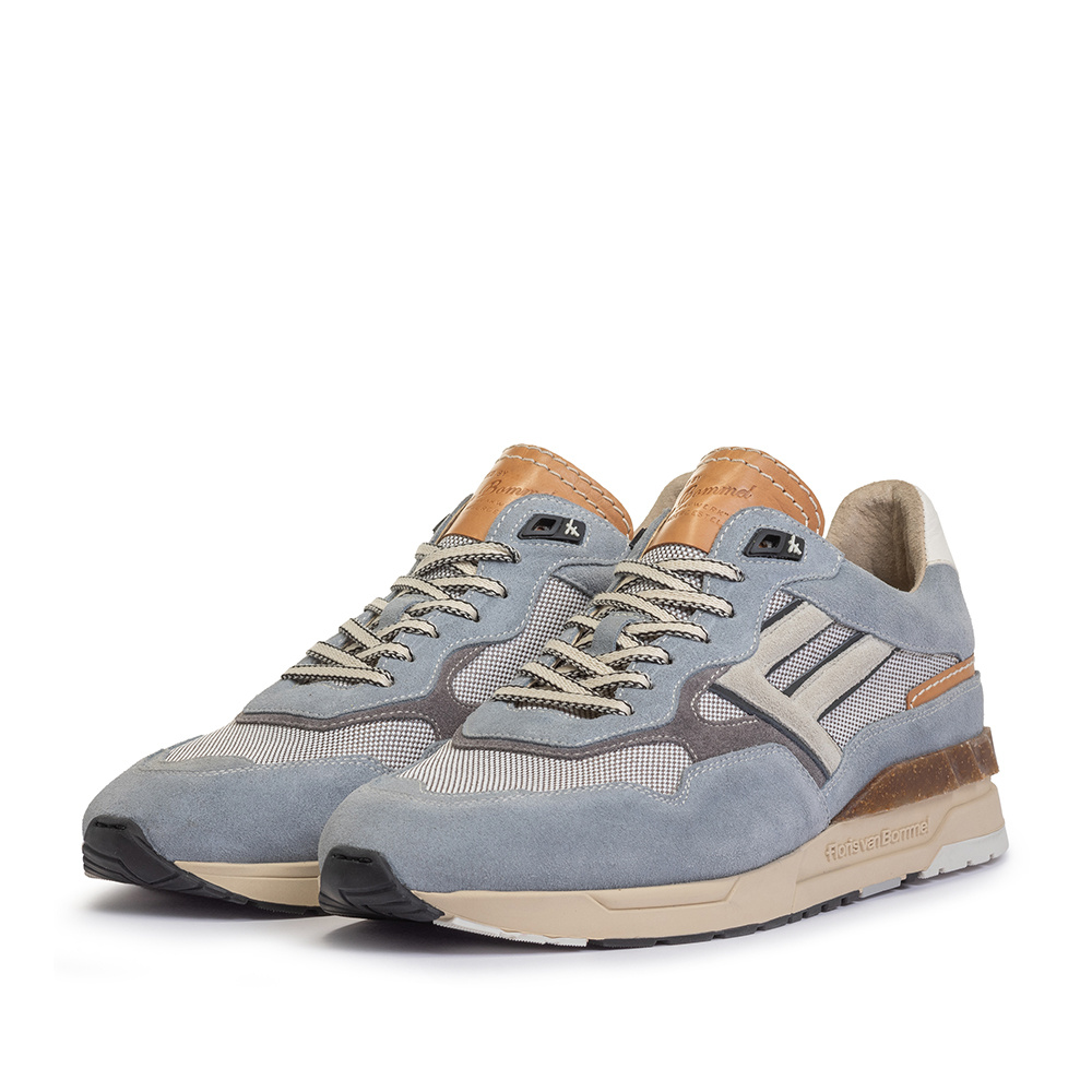 Floris van Bommel Floris Van Bommel Sneaker De Runner 07.07 Blauw