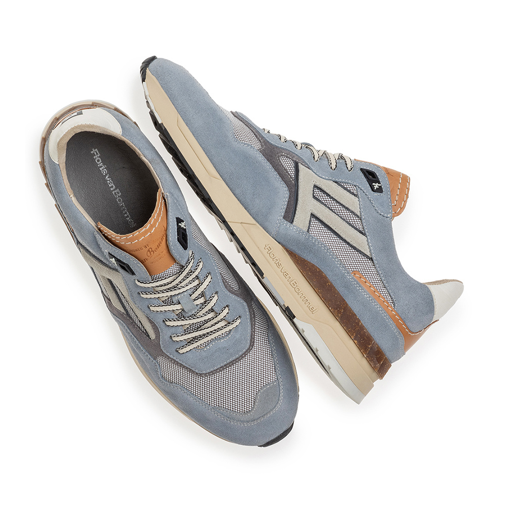 Floris van Bommel Floris Van Bommel Sneaker De Runner 07.07 Blauw