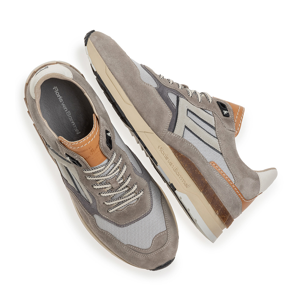 Floris van Bommel Floris Van Bommel Sneaker De Runner 07.08 Taupe