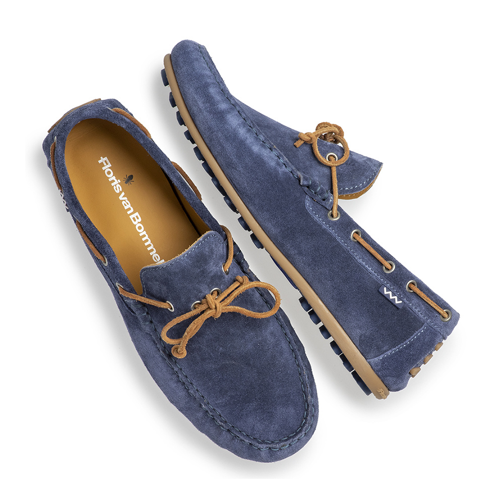 Floris van Bommel Floris van Bommel Instapper Stevi 01.25 Blauw