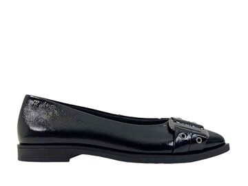 Paul Green Paul Green Ballerina 1175-008 Zwart