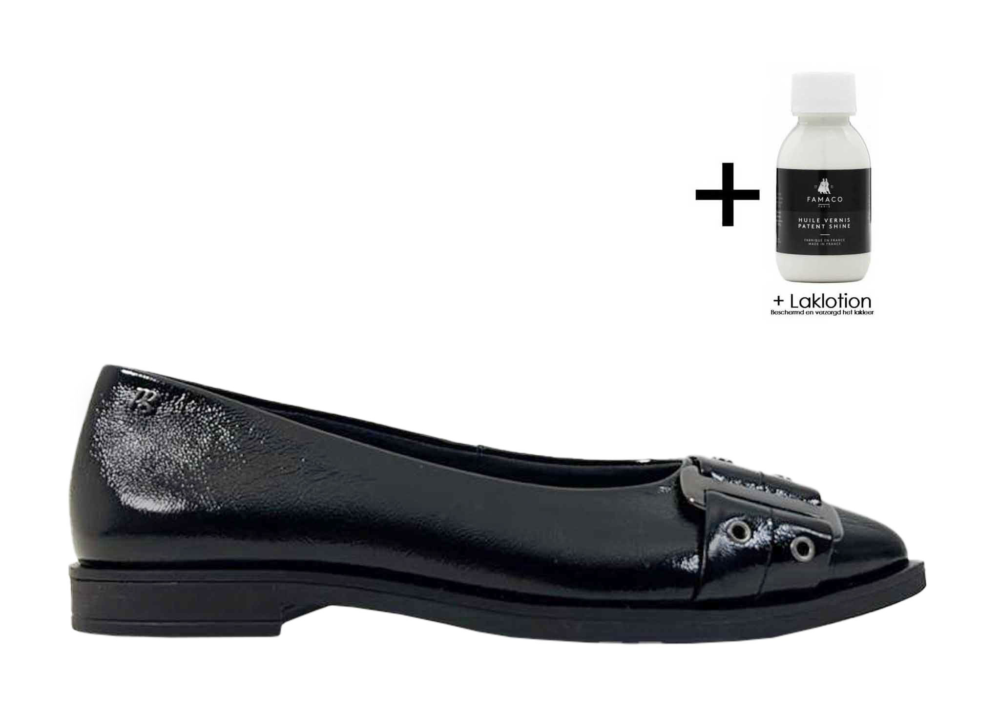 Paul Green Paul Green Ballerina 1175-008 Zwart