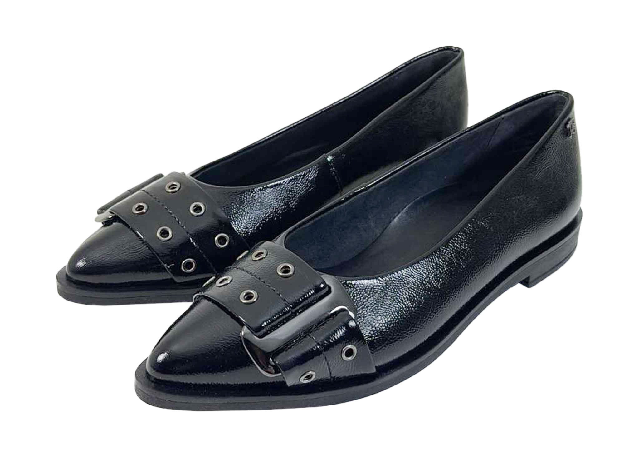 Paul Green Paul Green Ballerina 1175-008 Zwart