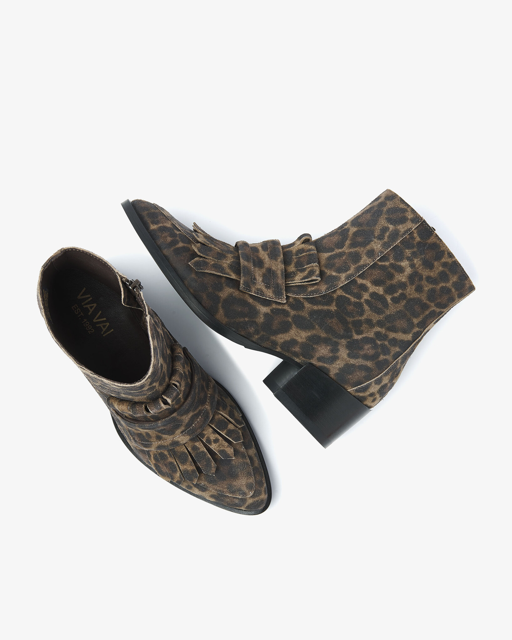 Via Vai VIA VAI Enkellaarsje Rose Hannah 62278-02-505 Luipaard