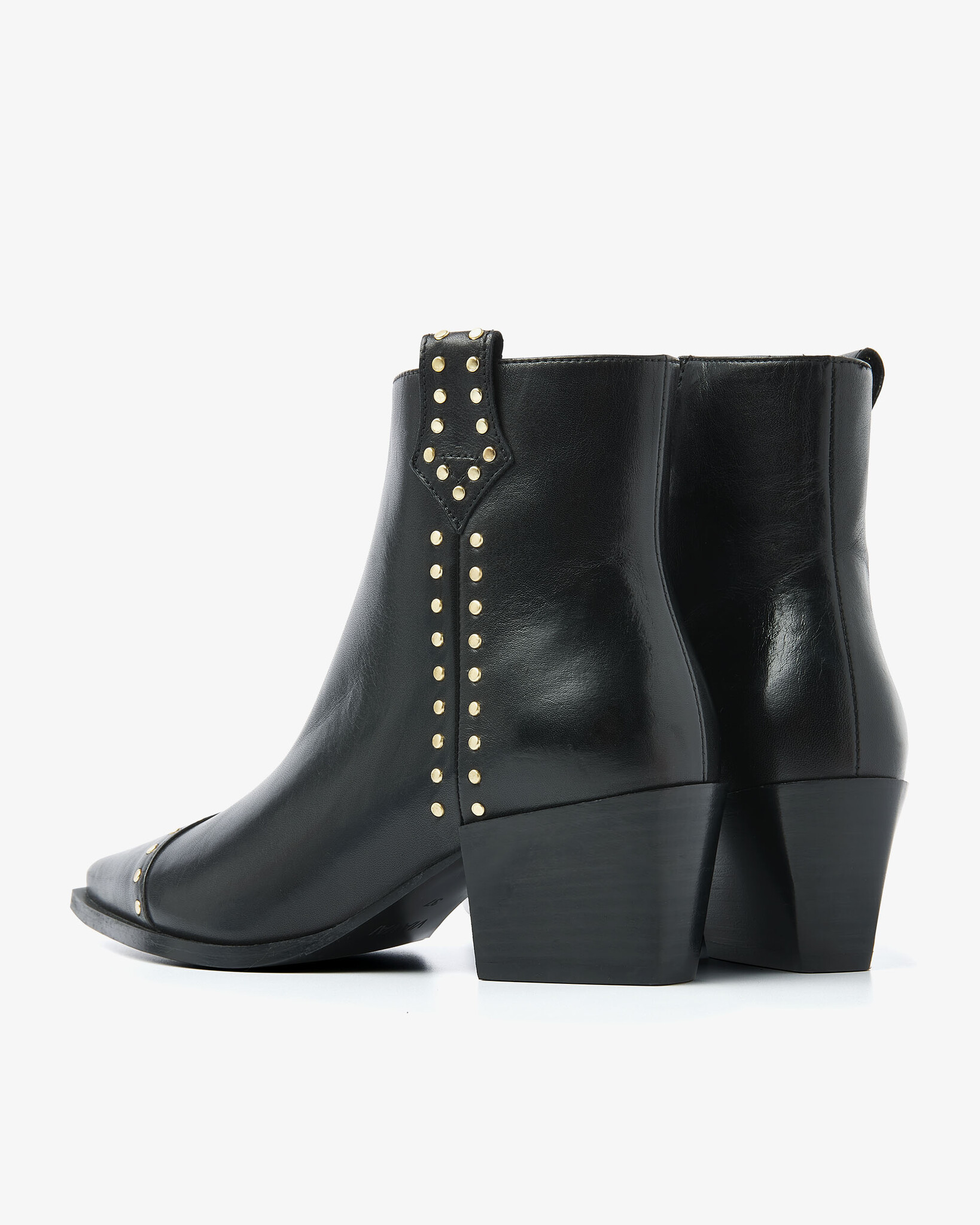 Via Vai VIA VAI Enkellaarsje Kate Brandy 62312-01-900 Zwart