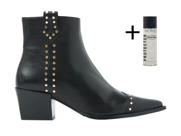 Via Vai VIA VAI Enkellaarsje Kate Brandy 62312-01-900 Zwart
