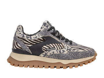 Floris van Bommel Floris van Bommel Sneaker Grommi 04.01 Zwart Combi Floris van Bommel Floris van Bommel Sneaker Grommi 04.01 Zwart Combi