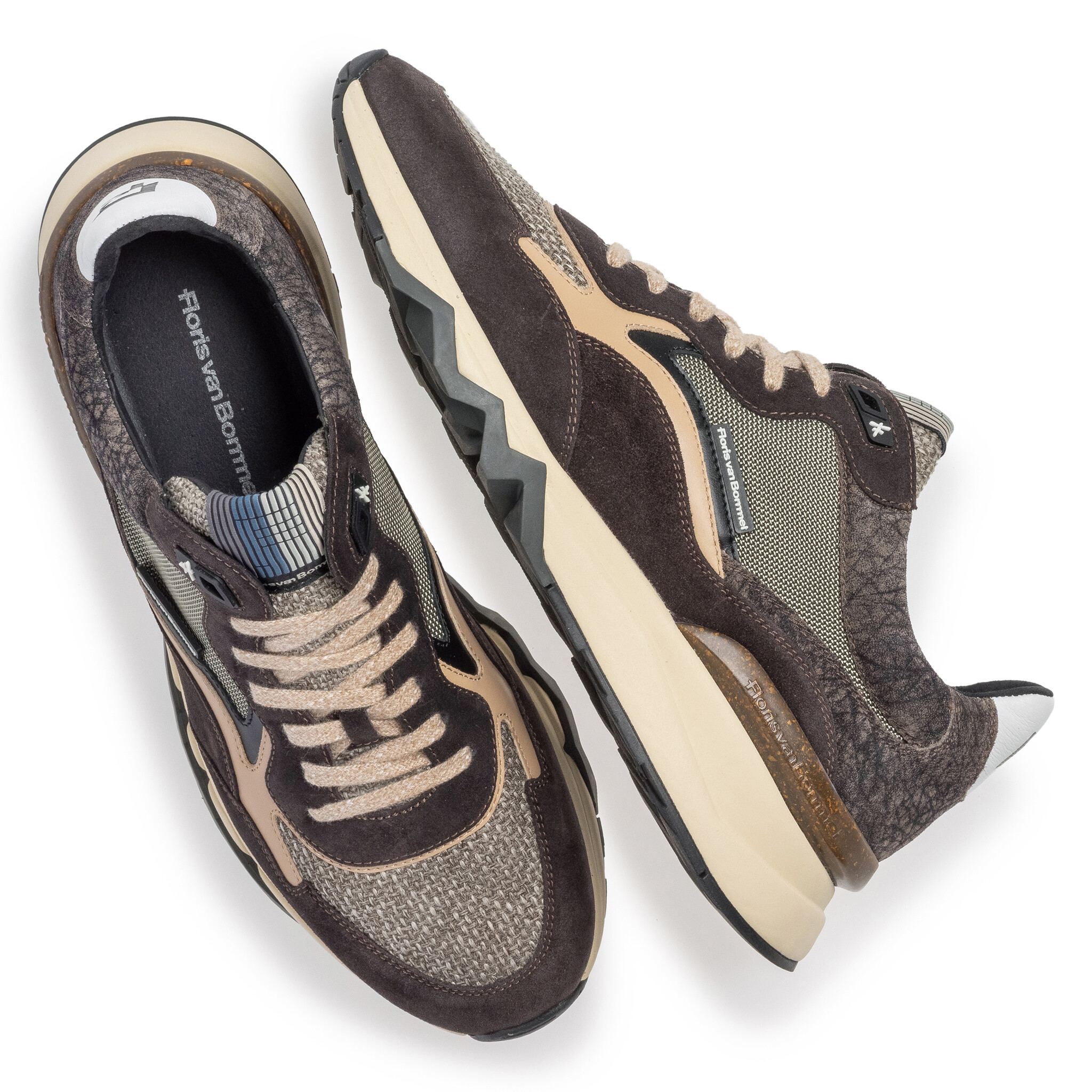 Floris van Bommel Floris van Bommel Sneaker De Zager 05.27 Grijs