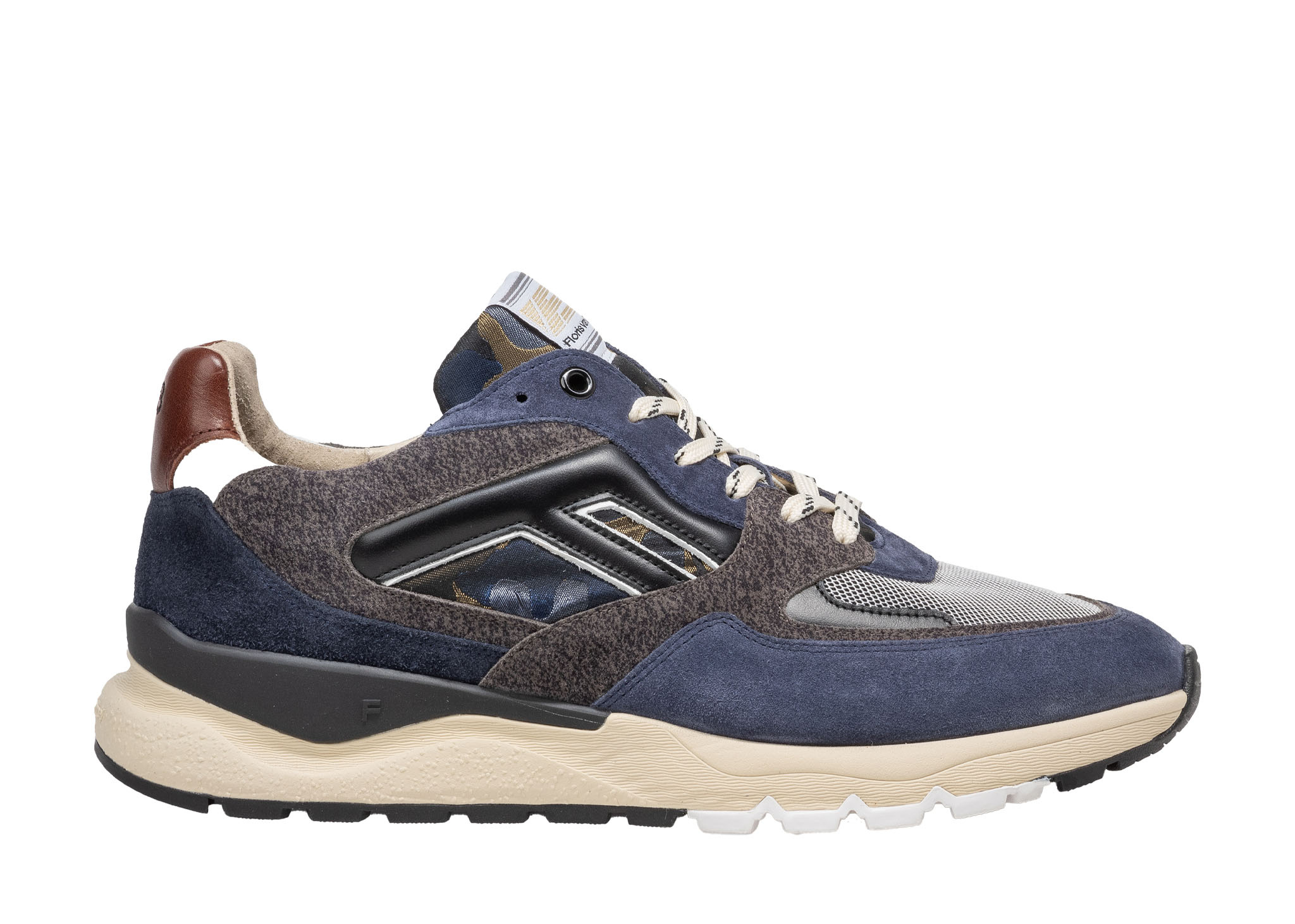 Floris van Bommel Floris van Bommel Sneaker De Treener 01.21 Blauw
