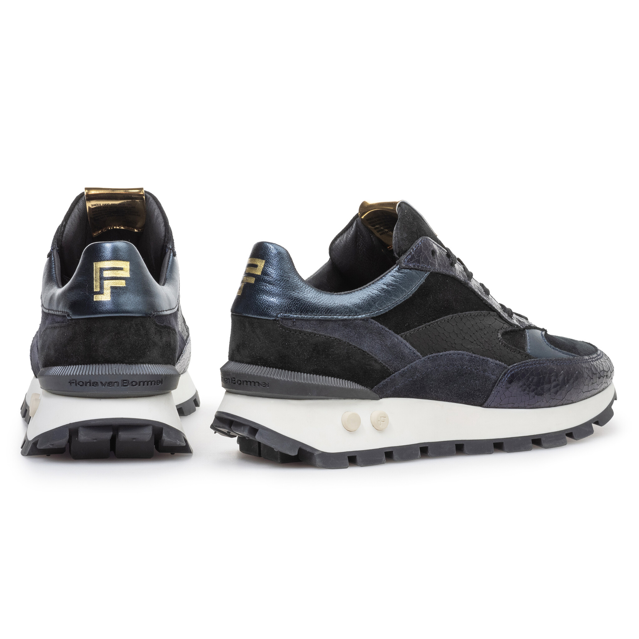 Floris van Bommel Floris van Bommel Sneaker Blokki 04.22 Blauw